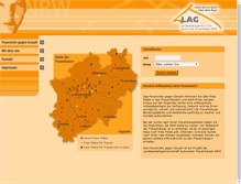 Tablet Screenshot of frauen-info-netz.de